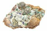Clearance Lot: Sparkling Rosasite & Galena Clusters - Pieces #291995-3